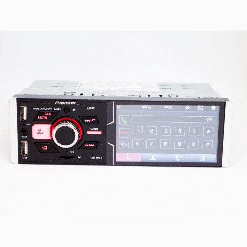Фото 5. Автомагнитола Pioneer 4064T ISO - Сенсорный экран 4, 1+ RGB подсветка + DIVX + MP3 + USB