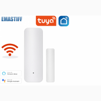 WiFi сигнализация Tuya, датчик открытия дверей, окон с уведомлением на телефон