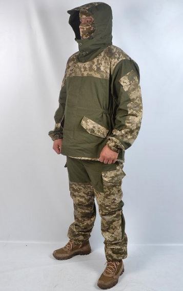Тактический костюм Горка пиксель ВСУ рип-стоп