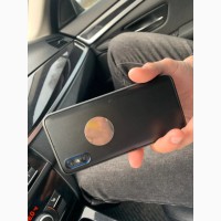 Магнитный Чёрный держатель для телефона в авто на решетку воздуховода