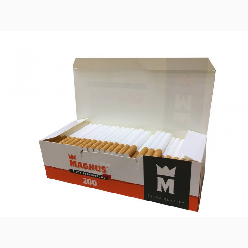 Фото 2. ГИЛЬЗЫ для сигарет MAGNUS 1000 шт(картонная упаковка) - 100 грн