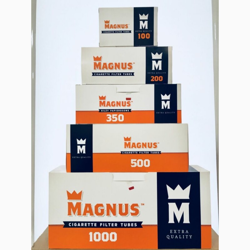 Фото 3. ГИЛЬЗЫ для сигарет MAGNUS 1000 шт(картонная упаковка) - 100 грн