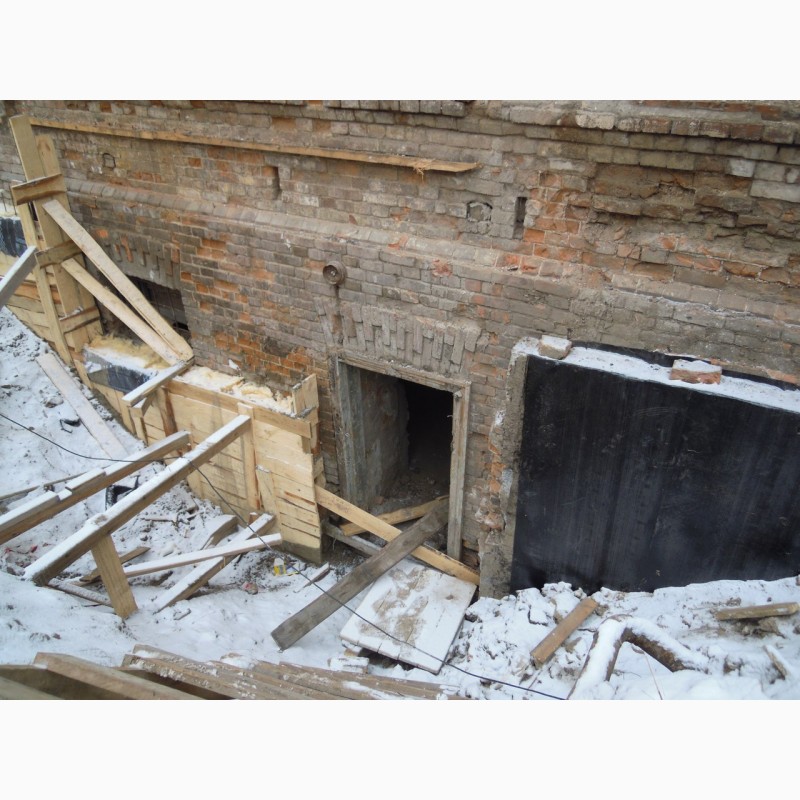 Фото 2. Демонтаж Підземної Частини Будівлі