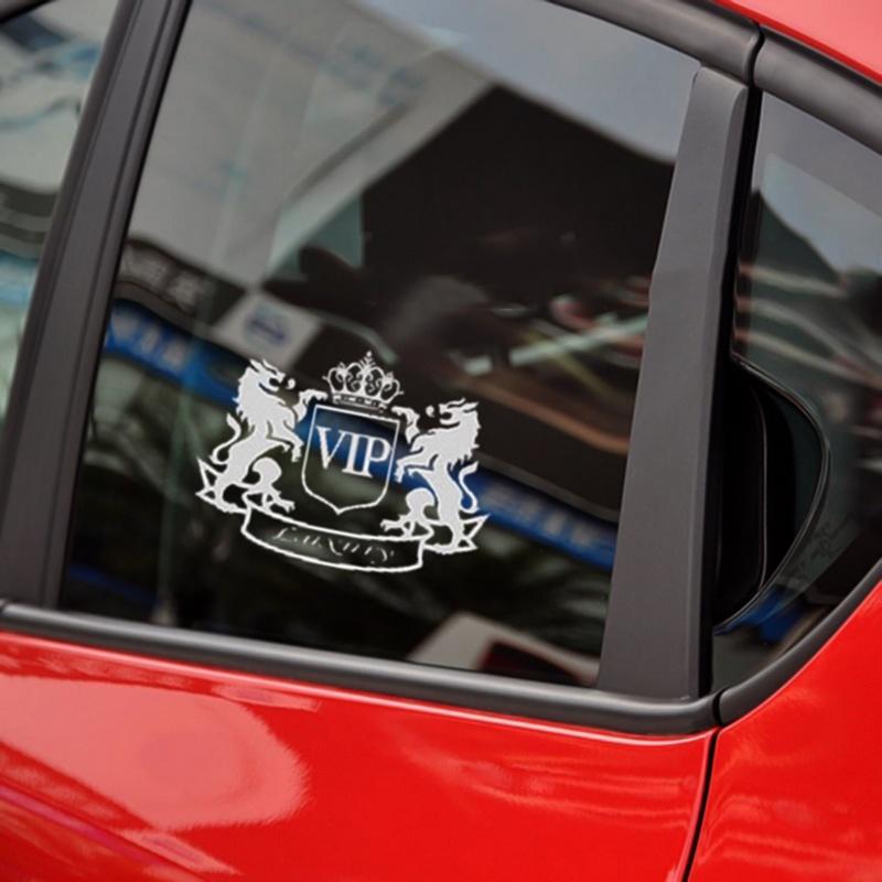 Фото 4. Наклейка на авто VIP Белая светоотражающая Тюнинг