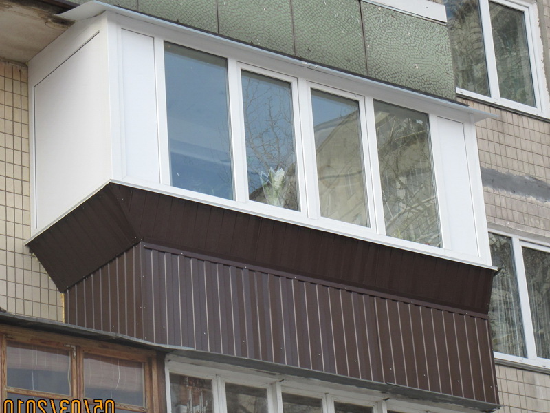 Фото 4. Профнастил для балкона, Профлист для балкона, Металлопрофиль на балкон, купить недорого, Киев