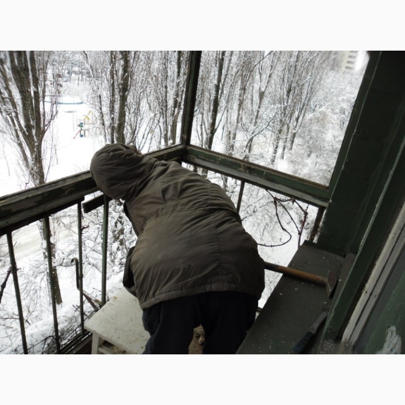 Фото 8. Аварійна Плита Балкона Прибрати Демонтаж Ремонт Відновлення