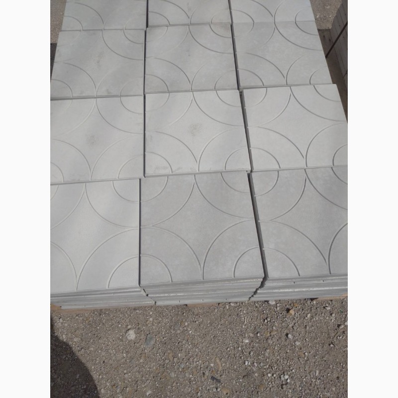 Фото 7. Тротуарная плитка изготовленная методом вибролитья и вибропрессования высокого качества