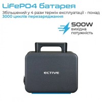 Зарядна станція Ective BlackBox-5 500Вт, 512Вт-г