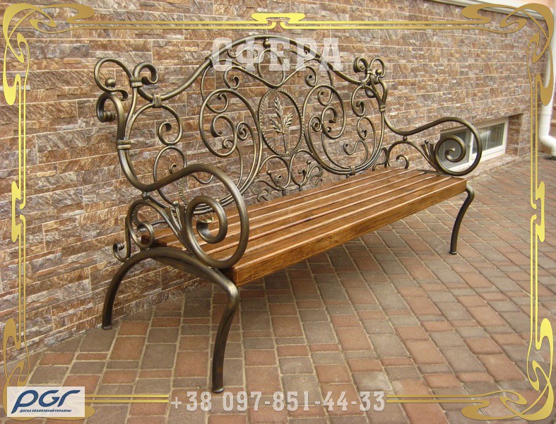 Фото 2. Кованые лавочки, скамейки для сада, кованые изделия от производителя под заказ, фото