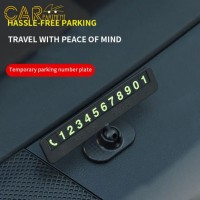 Автовизитка, Парковочная карта с номером телефона на панель авто