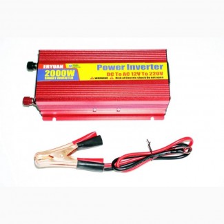 Преобразователь (инвертор) 12V-220V 2000W Red