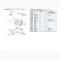 Каталог запчастей Джон Дир 8300 - John Deere 8300 в виде книги на русском языке