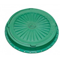 Люк пластмассовый легкий 3 (зелёный)