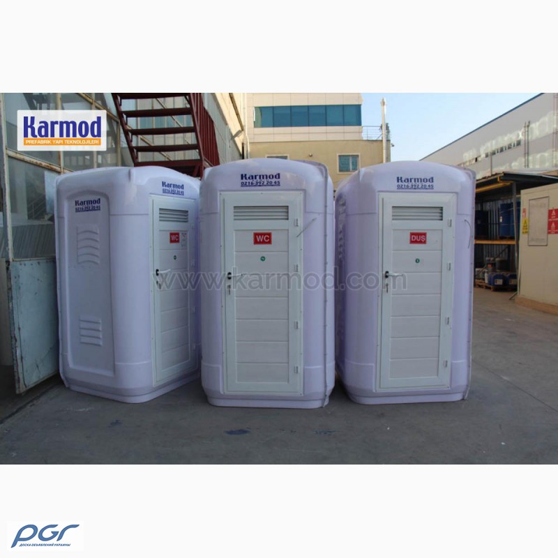 Модульные туалеты и душевые Karmod в Киеве доступные цены