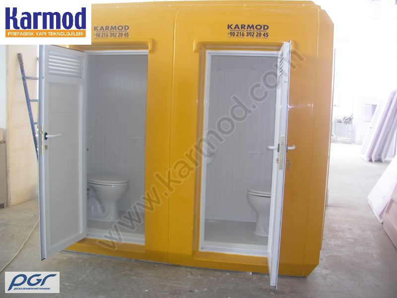Фото 7. Модульные туалеты и душевые Karmod в Киеве доступные цены