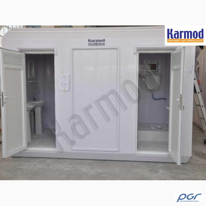 Фото 9. Модульные туалеты и душевые Karmod в Киеве доступные цены