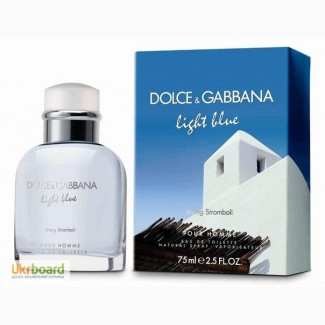 Dolce Gabbana Light Blue Living Stromboli Pour Homme туалетная вода 125 ml. (Лайт Блу)