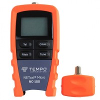 Tempo NETcat Micro NC-100, кабельний тестер витої пари RJ45 / RJ12 та коаксіалу