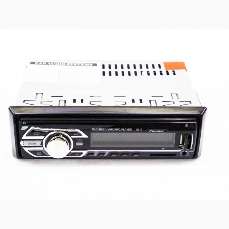 Фото 5. Автомагнитола Pioneer 6317 - MP3 Player, FM, USB, SD, AUX - RGB подсветка