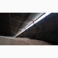 Будівництво складу для довгострокового зберігання зерна