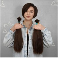 Наша компания покупает славянские не окрашенные волосы от 35 см в Днепре