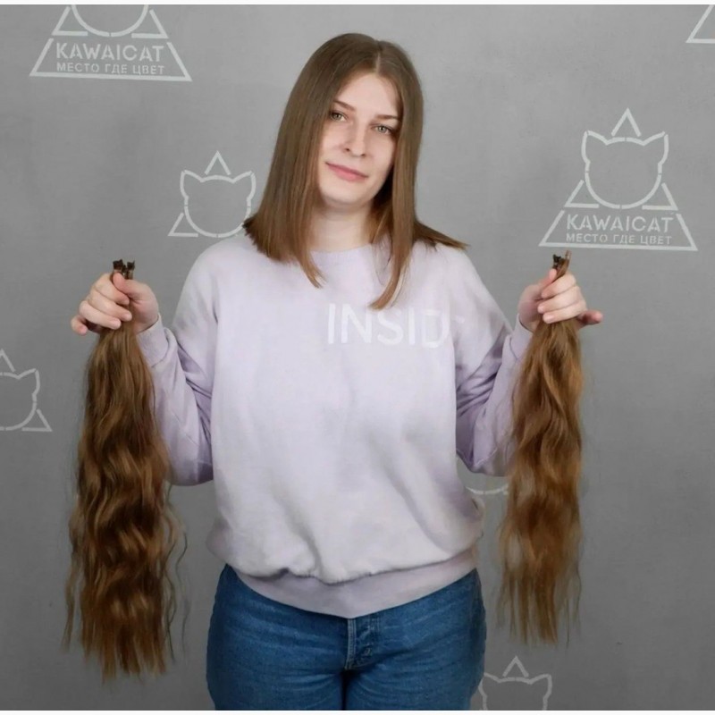Фото 2. Наша компания покупает славянские не окрашенные волосы от 35 см в Днепре