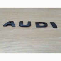 Металлические буквы AUDI на кузов авто не ржавеют