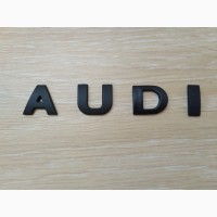 Металлические буквы AUDI на кузов авто