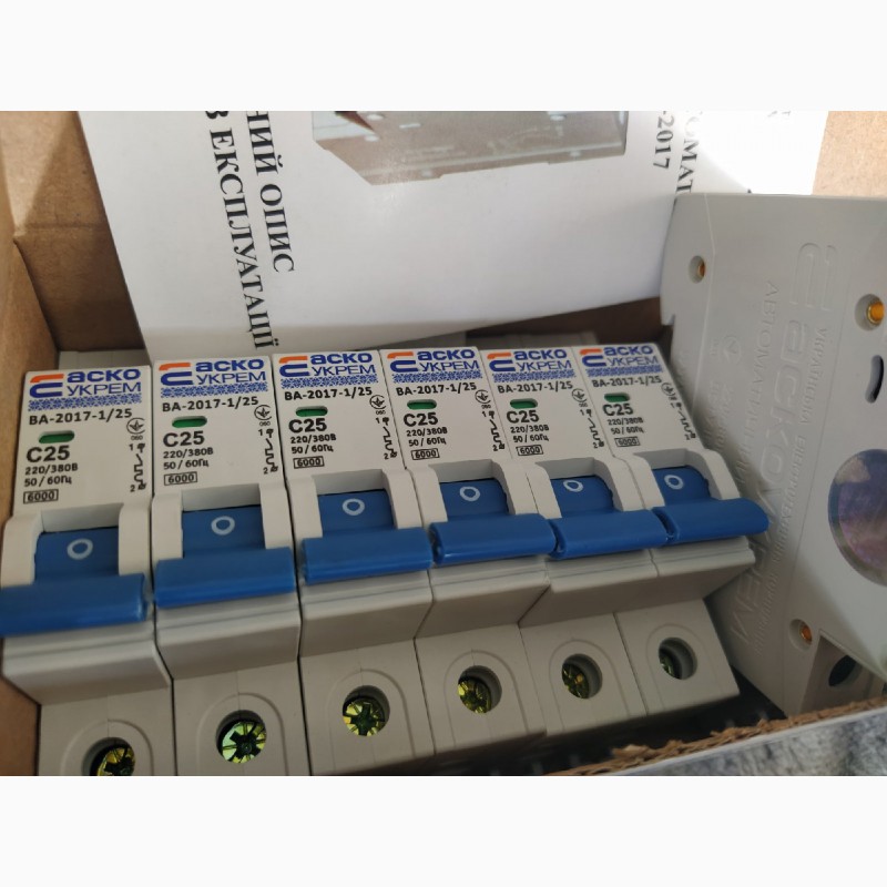 Фото 7. Автоматические выключатели иэк, аско (автоматы 25а, 32а, 40а) в ассортименте. цена70гр шт