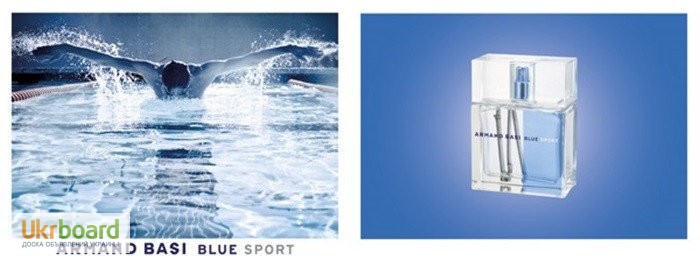 Фото 2. Armand Basi Blue Sport туалетная вода 100 ml. (Арманд Баси Блу Спорт)