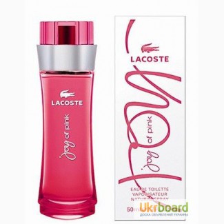 Женские Lacoste Joy of Pink туалетная вода 90 ml. (Лакост Джой оф Пинк)