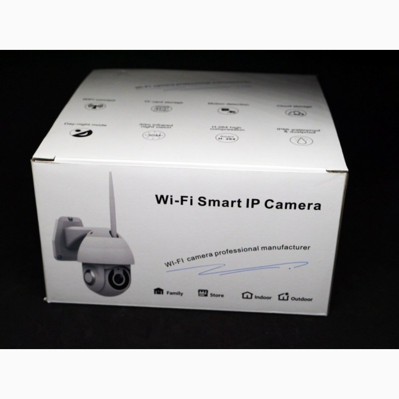 Фото 4. Уличная беспроводная камера видеонаблюдения Wi-Fi camera GoVern IP V380 UKC 360/90