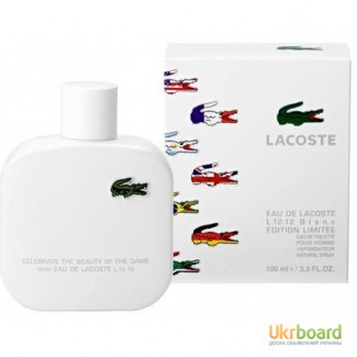 Lacoste Eau De L.12.12 Blanc Olimpic Limited Edition туалетная вода 100 ml