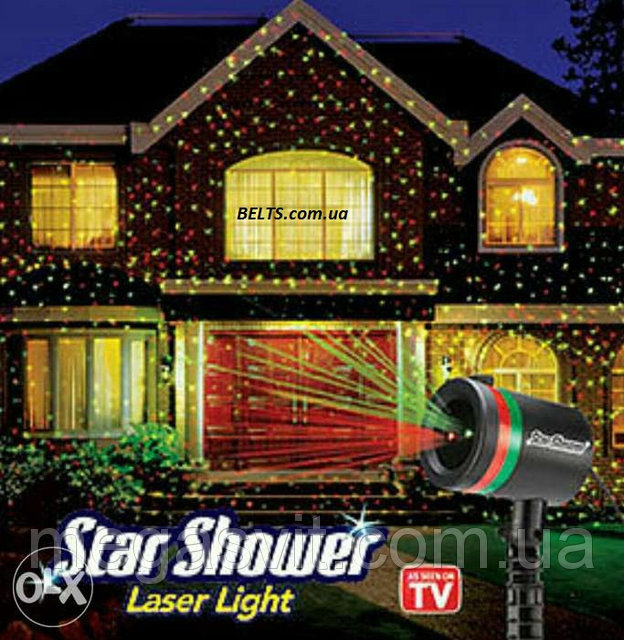 Фото 5. Лазерный проектор для дома и двор Star Shower Laser Light