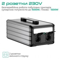 Зарядна станція Zendure sb1000M 1000Вт, 1016Вт-г