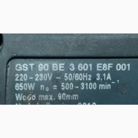 Запчасти на лобзик Bosch GST 90 BE 3601E8F001 EU