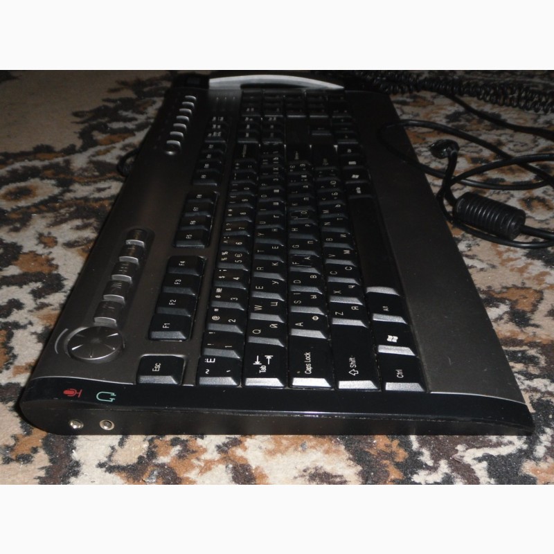 Фото 4. Клавиатура A4Tech KIPS-800 VoIP Silver/Black USB