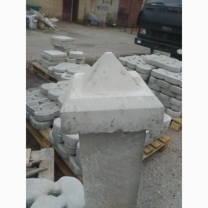 Фото 3. Крышка на столб Забора Пирамида.Навершень на столб еврозабора