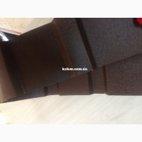 Профилированный лист двухсторонний матовый темно-коричневый RAL 8019 купить для забора