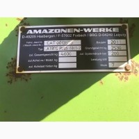 Дискова борона Amazone Catros+ 6001-2 (дискатор) + сівалка