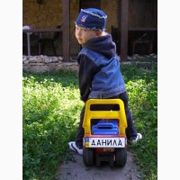 Номерок на детскую коляску, номерок сувенирный, номерок на детский транспорт