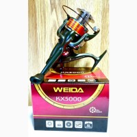 Карповые катушки с бейтранером Weida KX 4000 и 5000