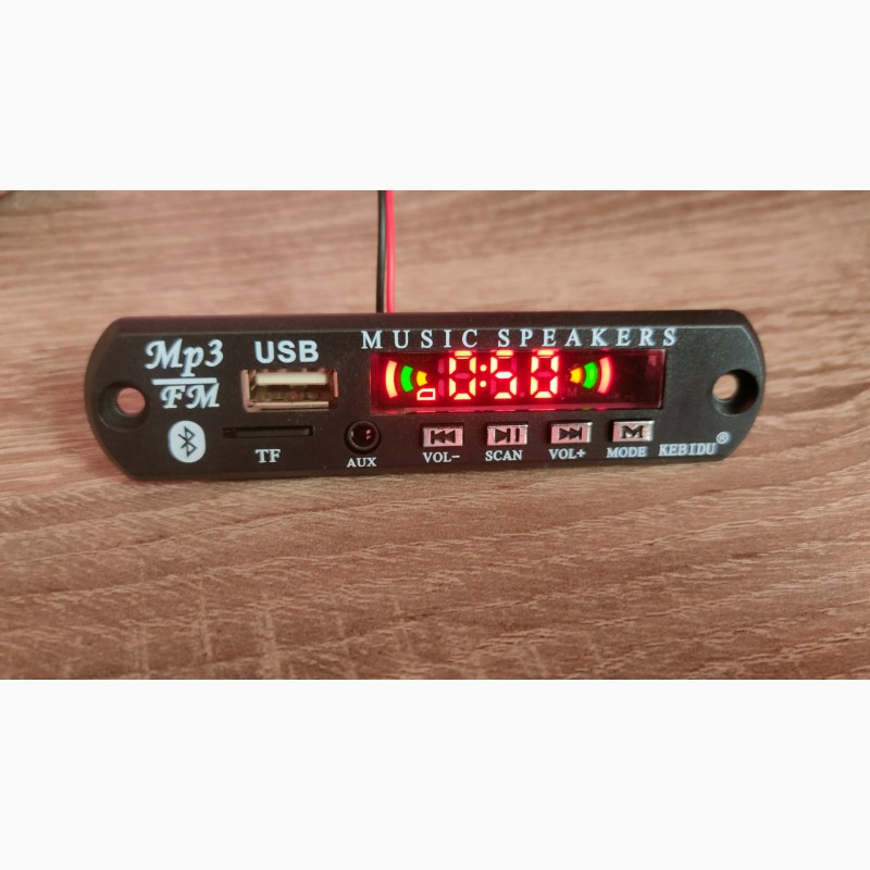 Фото 6. MP3 Bluetooth модуль декодер 12 v вольт без усилителя