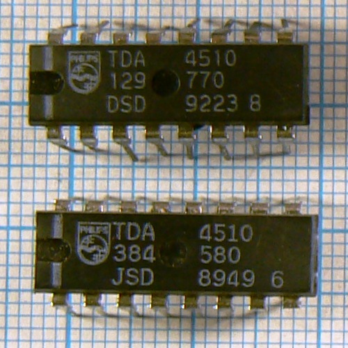 TDA4510 TDA3654 TDA3827 TDA4453 TDA4501 TDA4504 TDA4505 TDA4555 TDA4580 TDA4605 TDA4650