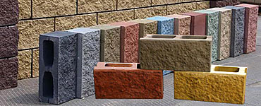 Фото 10. Шлакоблок цветной, блок декоративный рваный, облицовочный кирпич - «Плитарт»