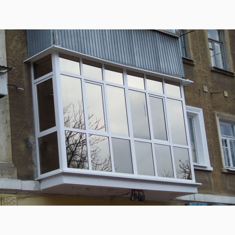 Фото 7. Металопластикові вікна, балкони, лоджії. Французькі балкони