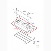 Ford 98MM6M293BF, Крышка клапанов Форд 1.4-1.6, 16V, Zetec-S, оригинал