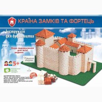 Хотинская крепость, конструктор из керамических кирпичиков