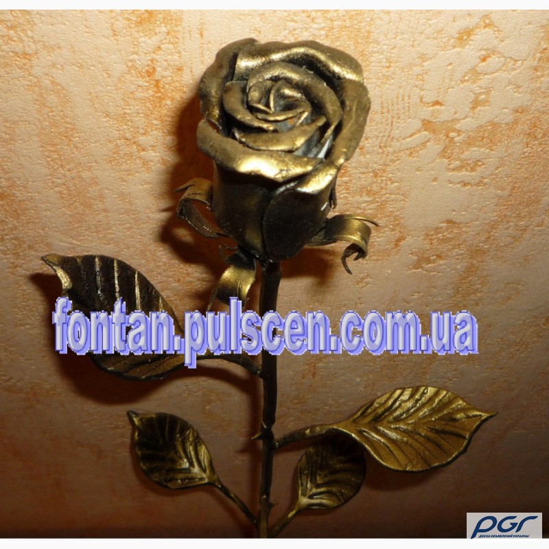 Фото 19. Кованые розы сувенир подарок для девушки в Новый год 8 марта Кованая роза кована троянда