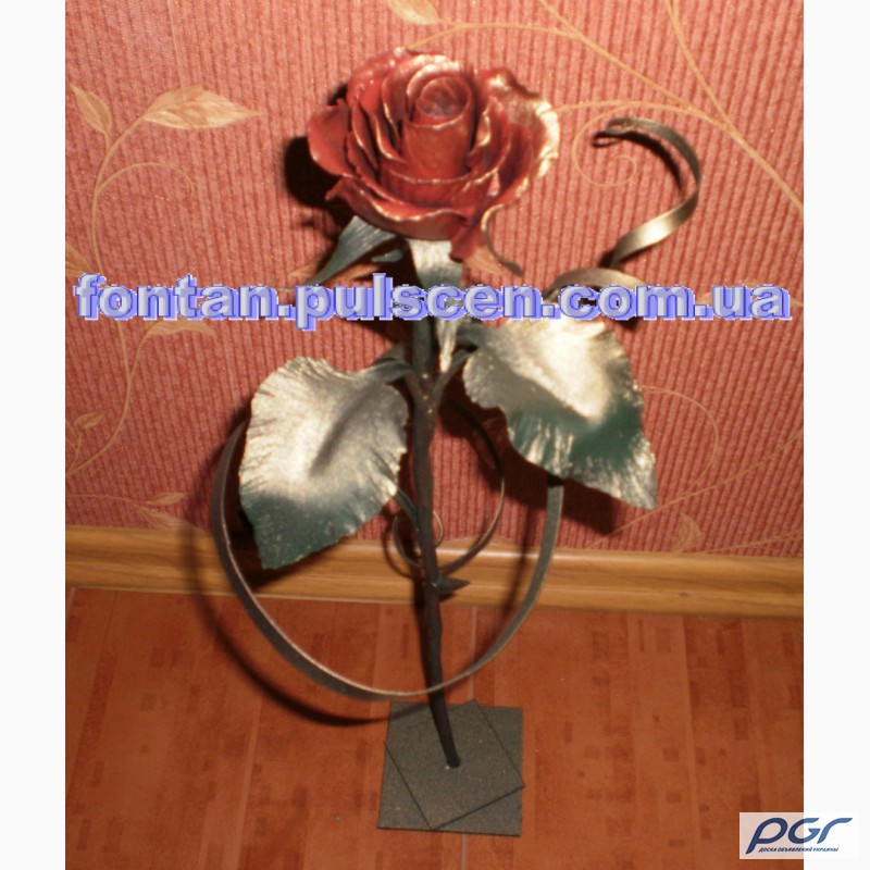 Фото 6. Кованые розы сувенир подарок для девушки в Новый год 8 марта Кованая роза кована троянда